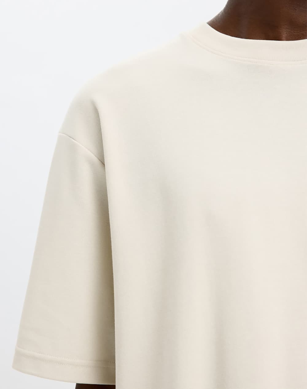 Men's T-Shirts Selected Ecru