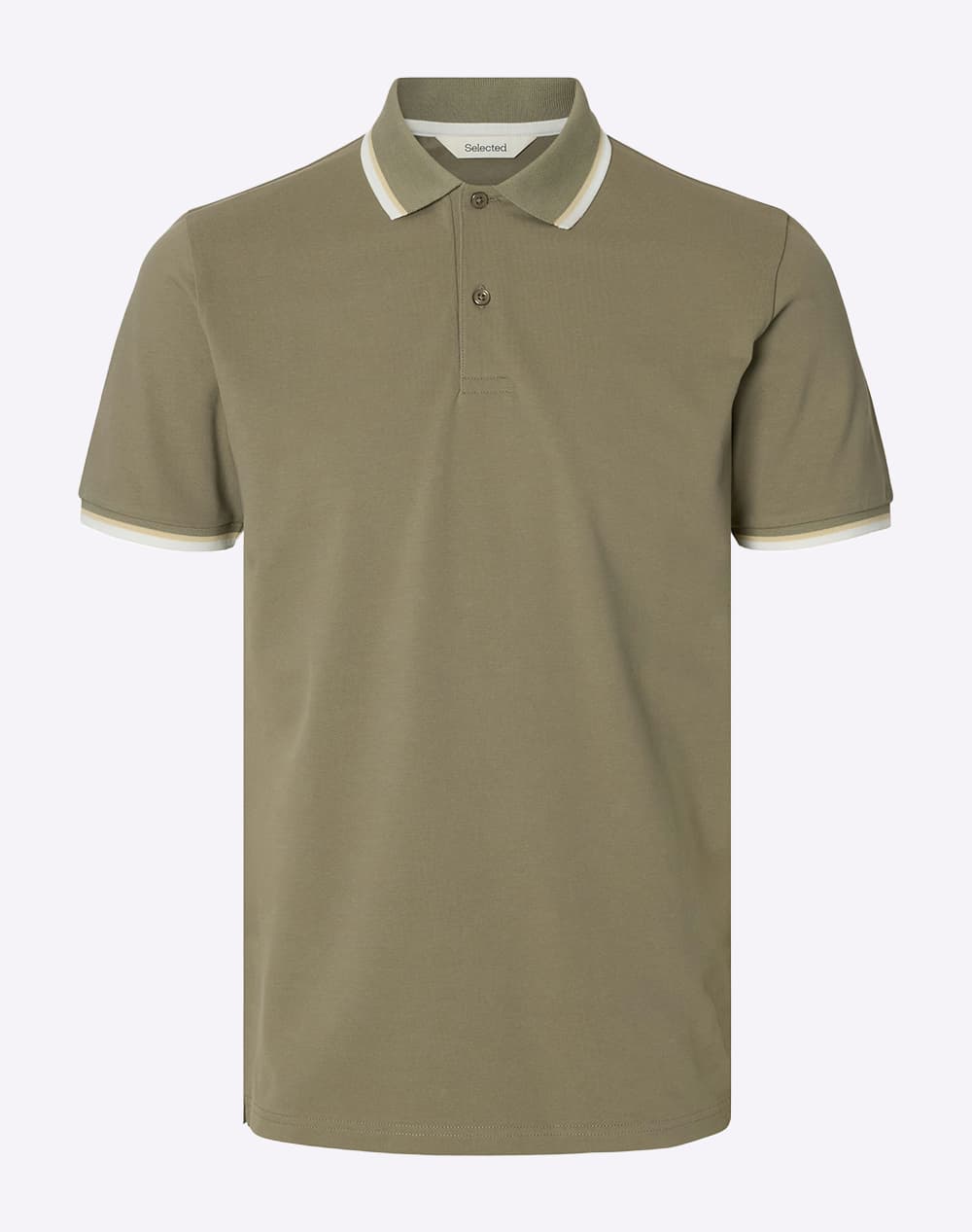 Men's Polo Shirts Selected Gray