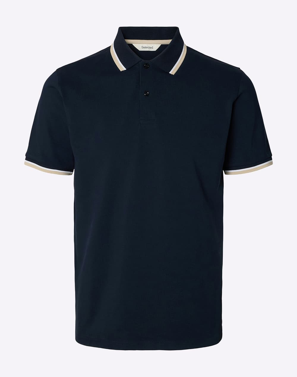 Men's Polo Shirts Selected Blue
