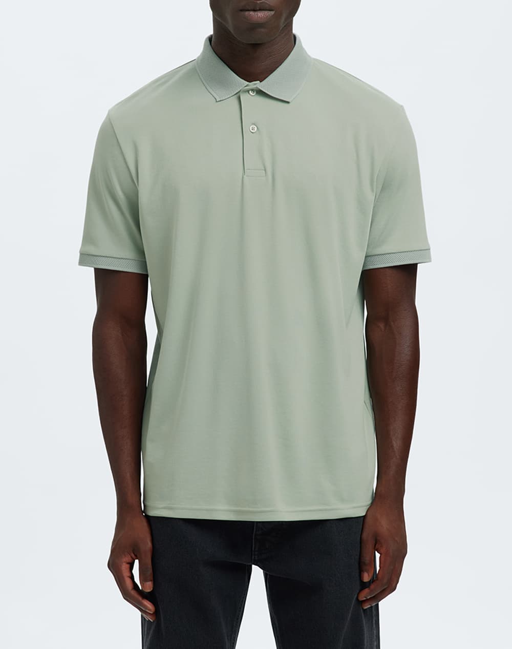 Men's Polo Shirts Selected Green
