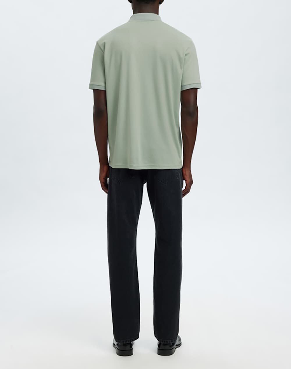 Men's Polo Shirts Selected Green