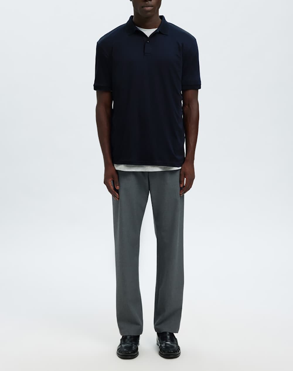 Men's Polo Shirts Selected Blue