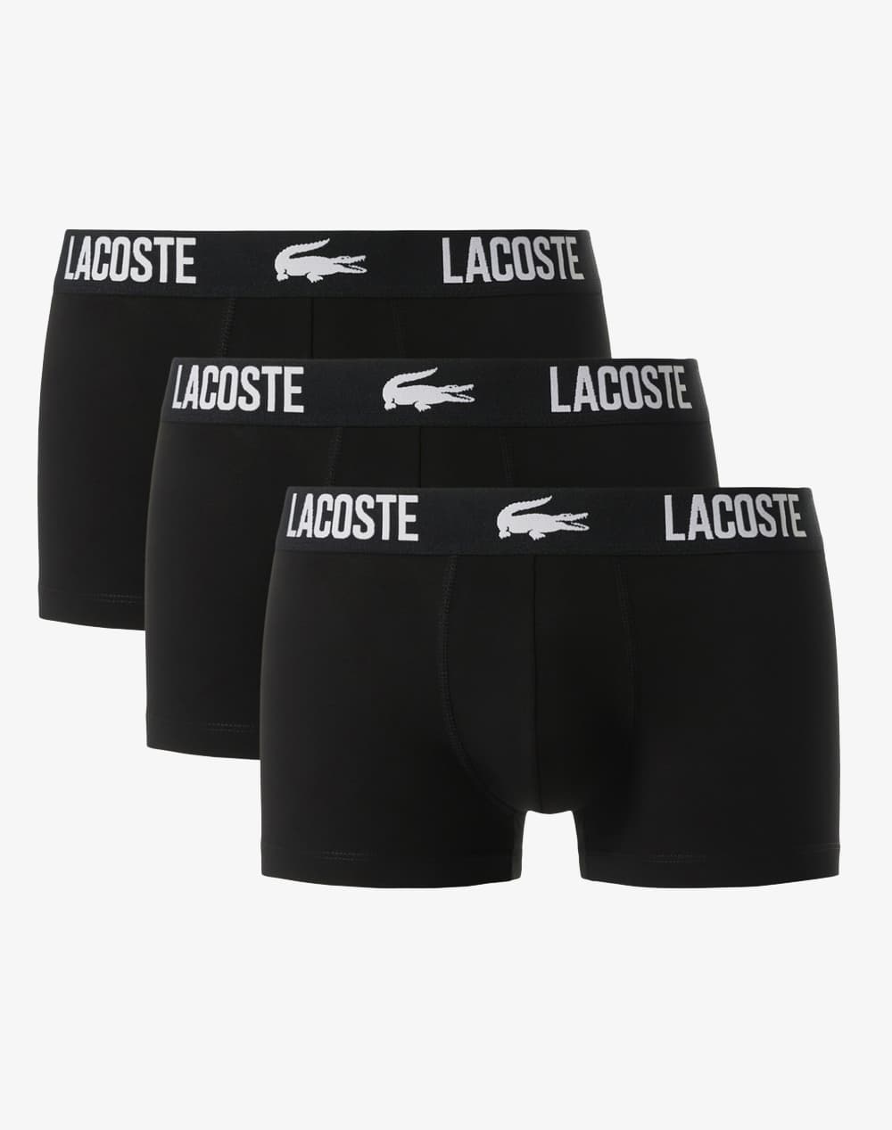LACOSTE ΣΕΤ 3 ΕΣΩΡΟΥΧΩΝ TRUNK UNDERWEAR TRUNK 35H2393-031 Black