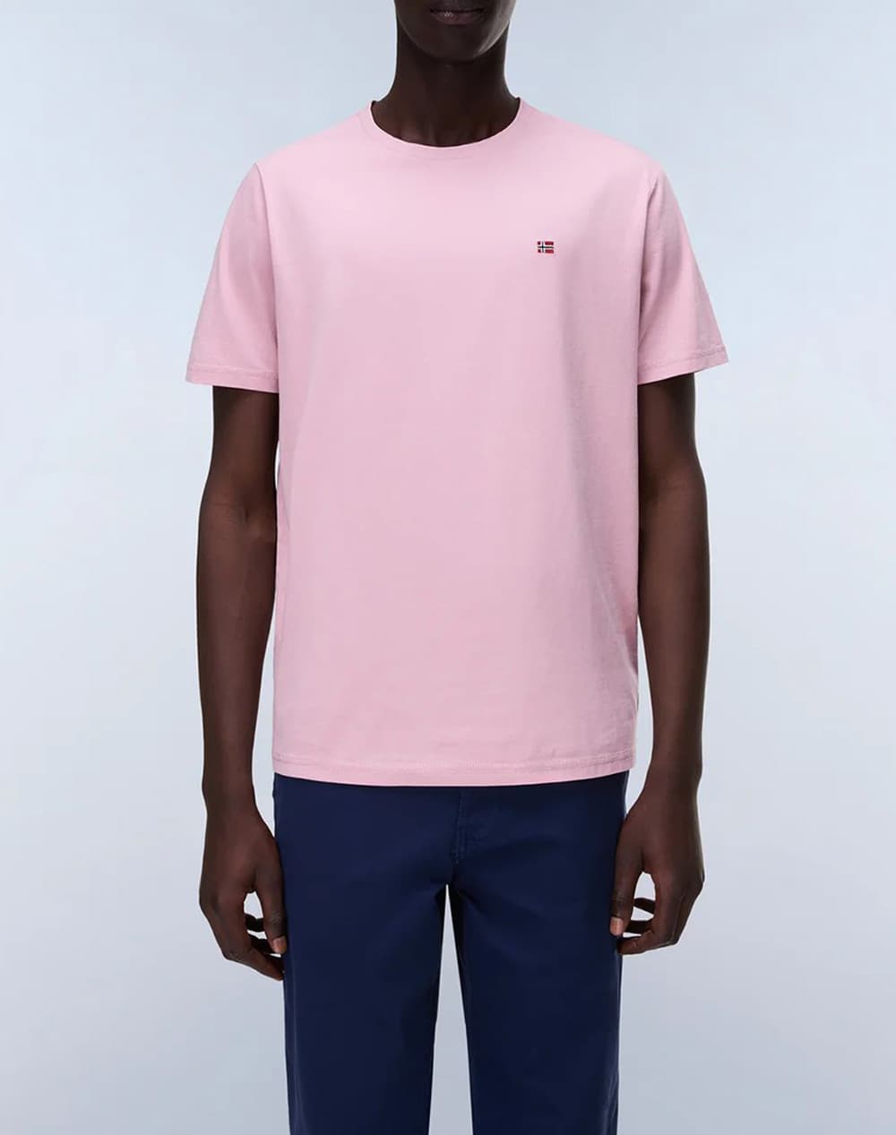 Men's T-Shirts Napapijri Pink