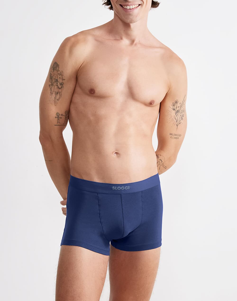 Men's Boxer Briefs Sloggi Blue
