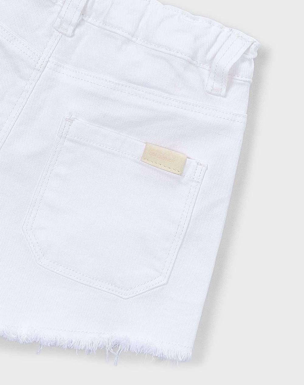 Girls' Shorts Mayoral White