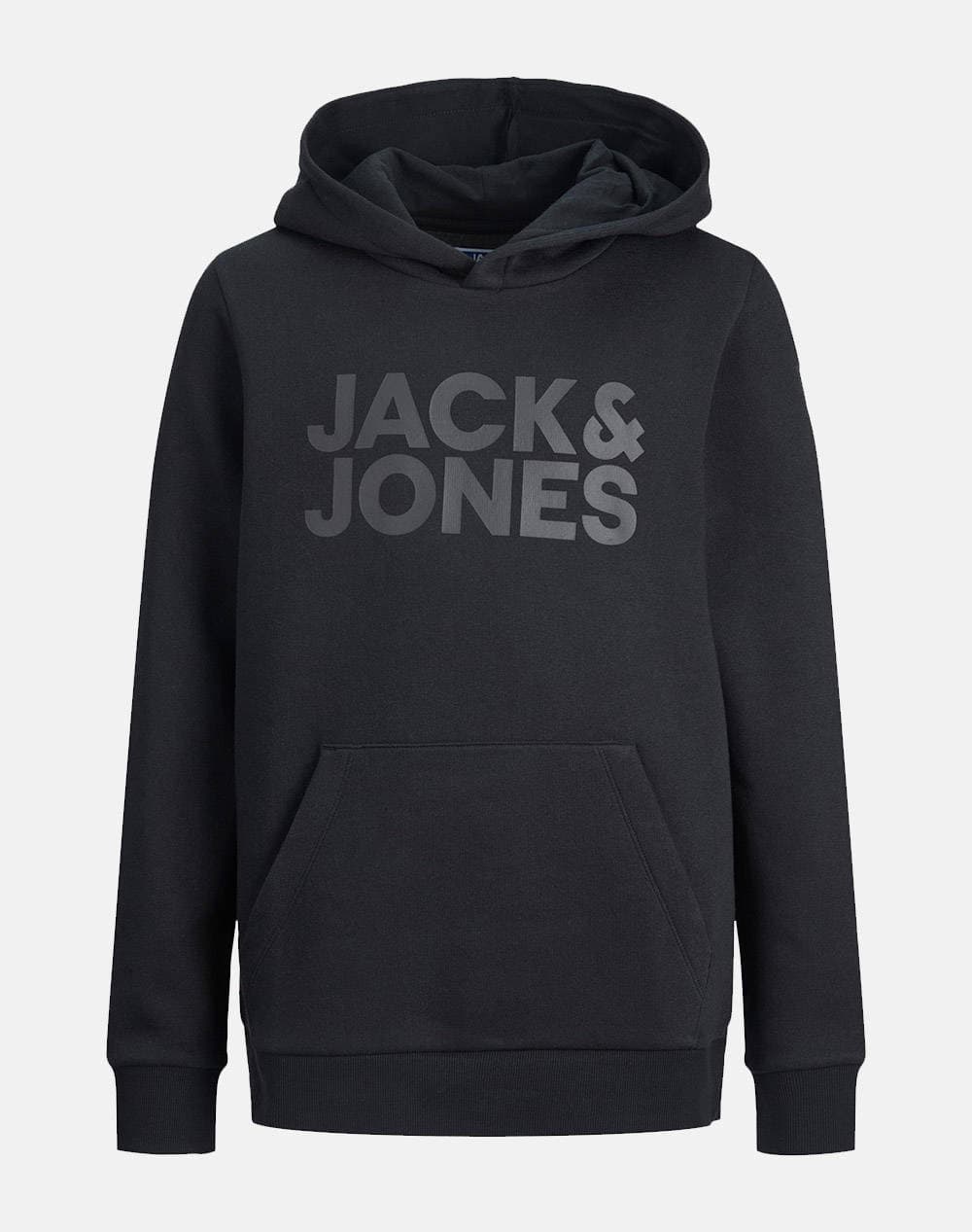 JACK&JONES SWEAT HOOD NOOS 12152841-BLACK Black