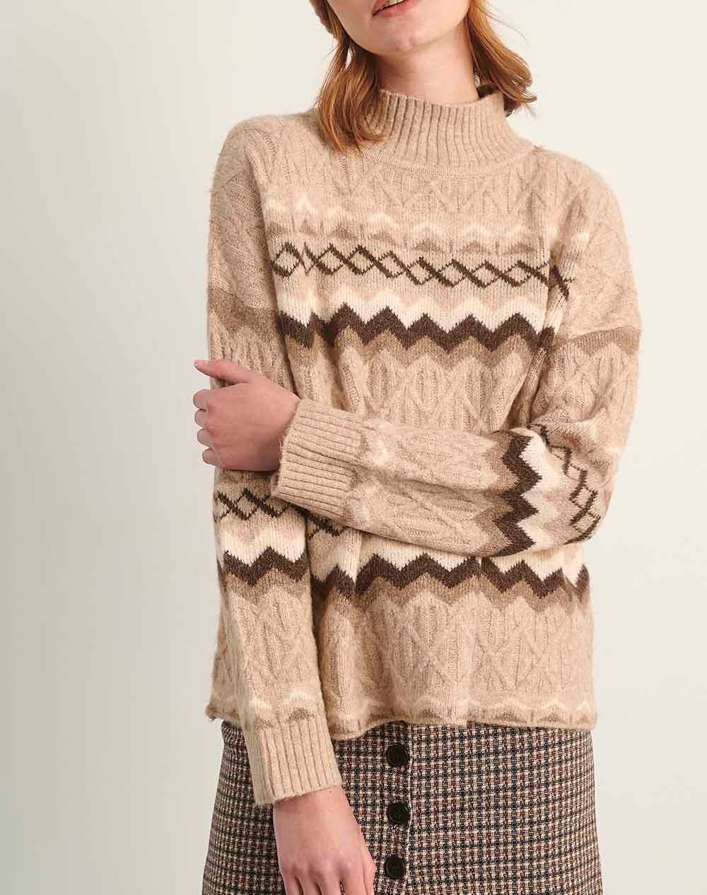 Women's Knitwear Attrattivo Beige