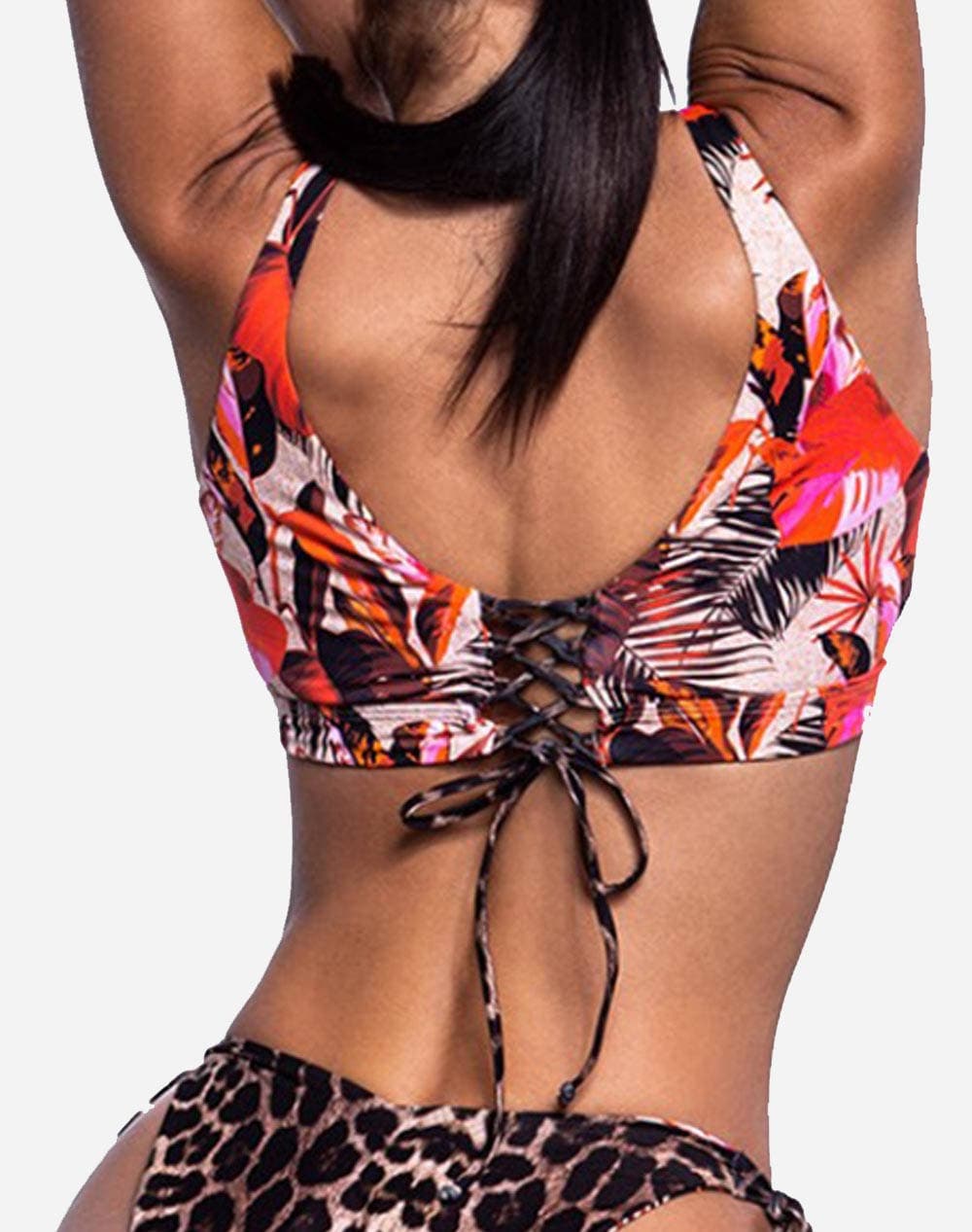 Women's Bikinis Blue Point Red