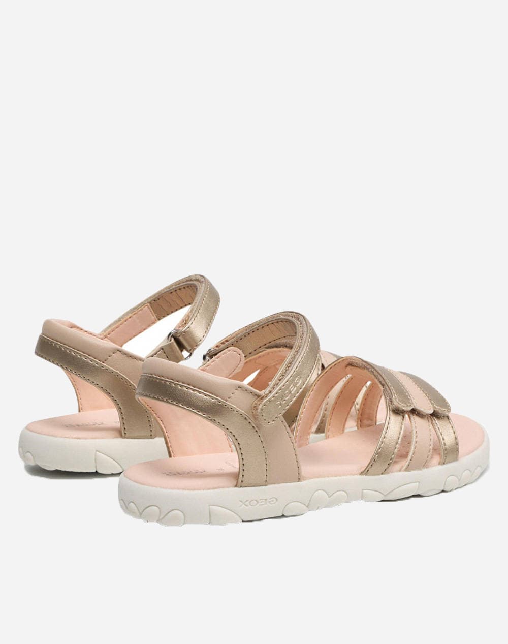 Girls' Ballet Flats Geox Rose Gold