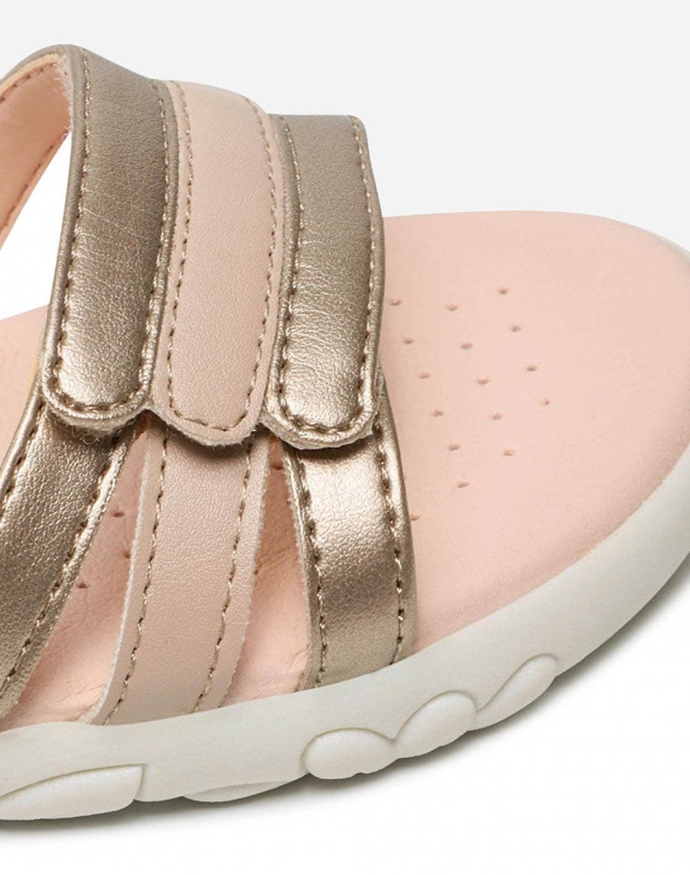 Girls' Ballet Flats Geox Rose Gold