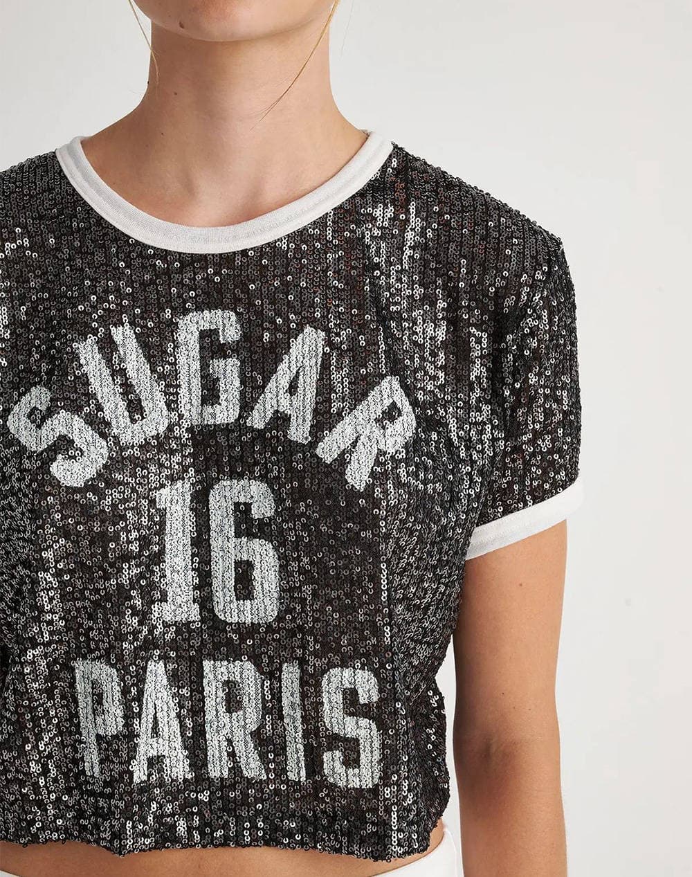 Women's T-Shirts Sugarfree Black