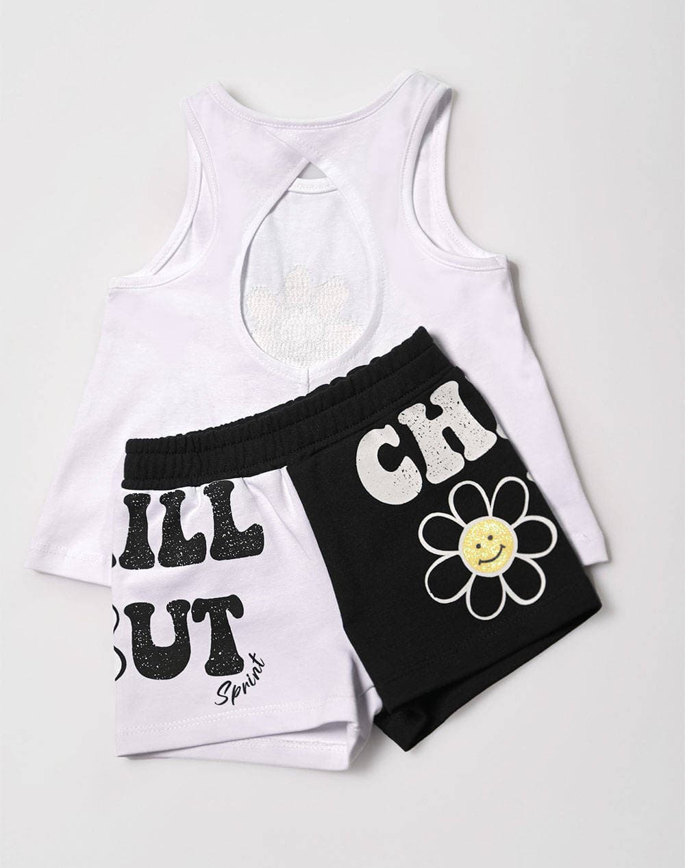 Girls' Sets Sprint White