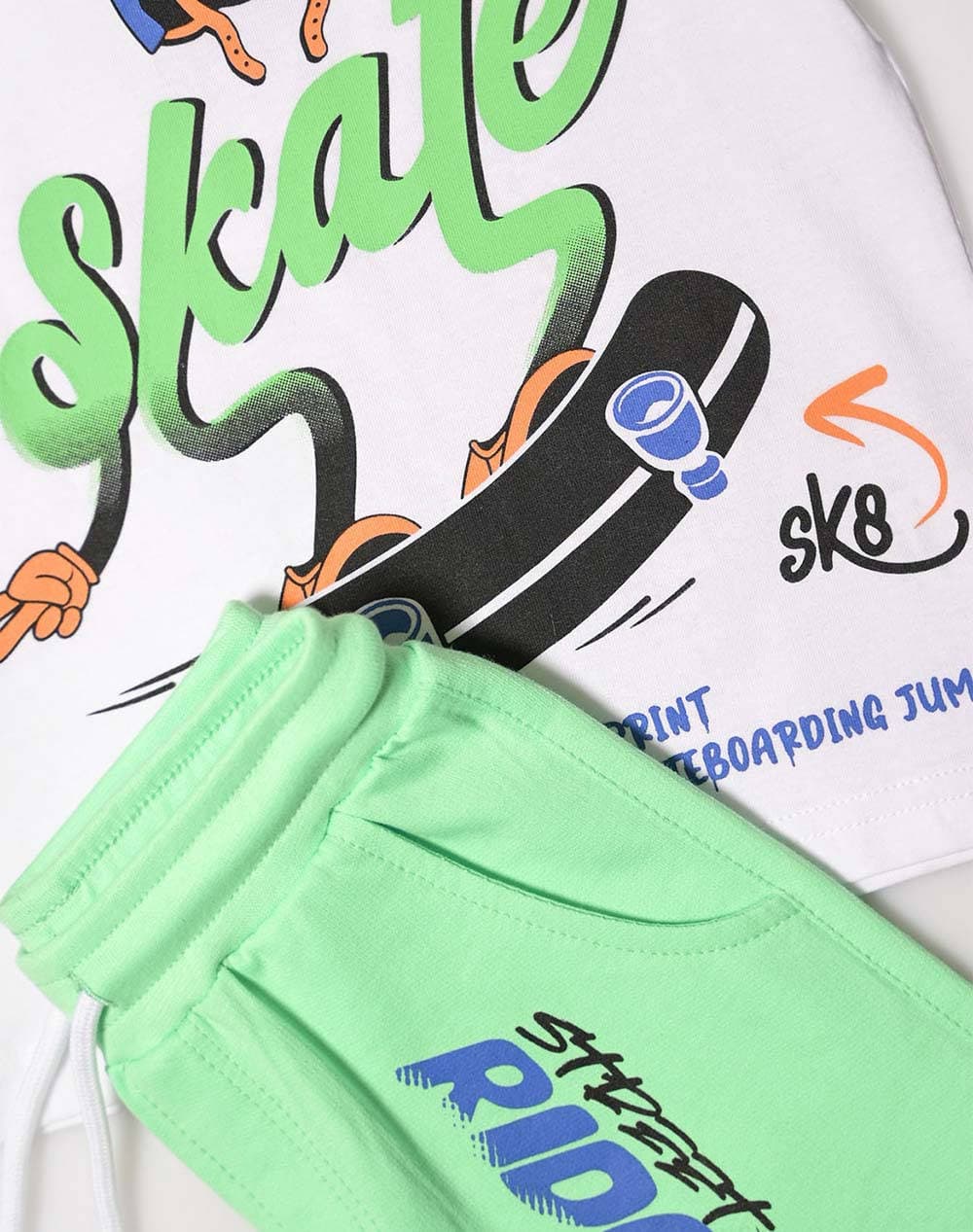 Boys' Sets Sprint White