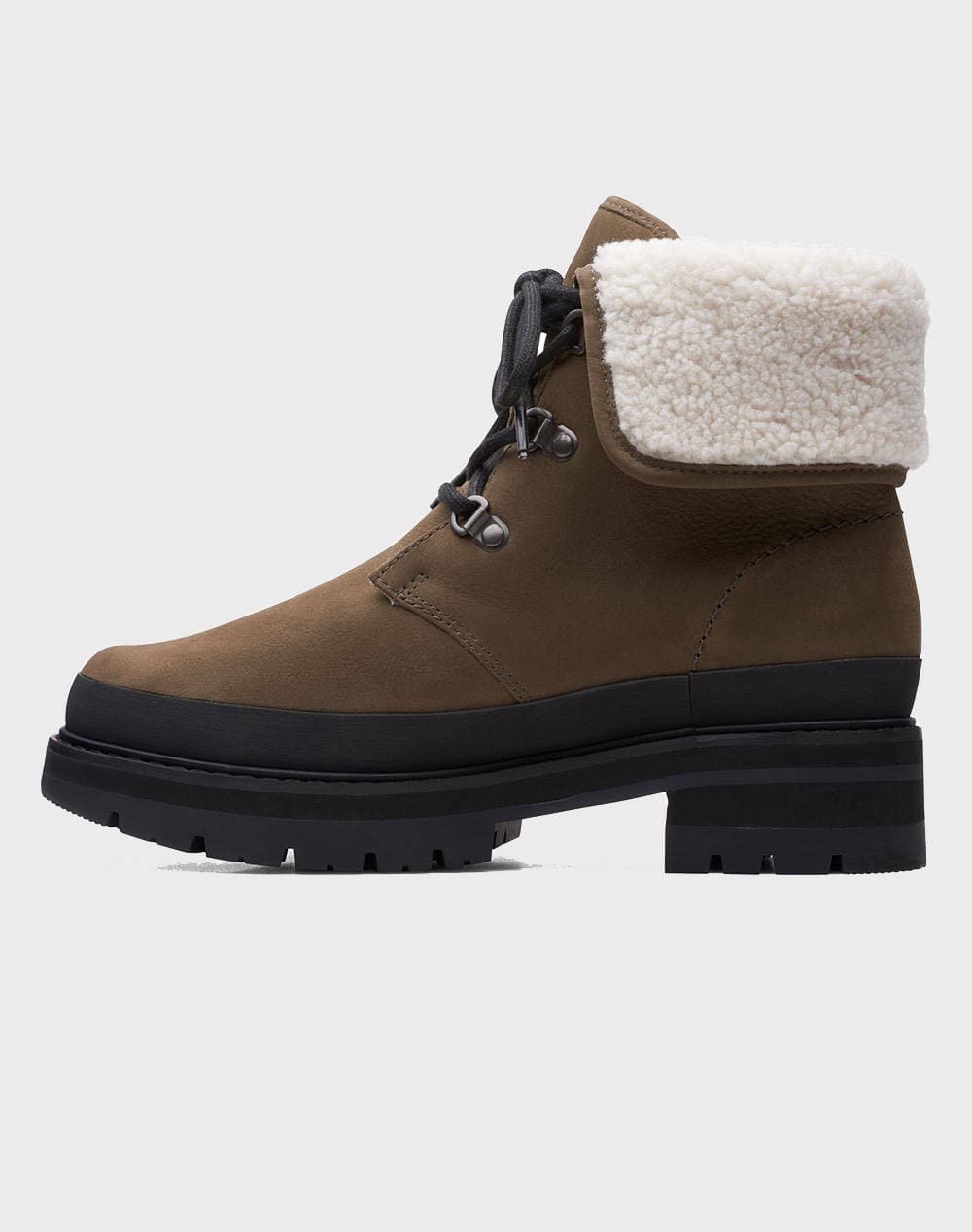 Women's Boots Clarks Green