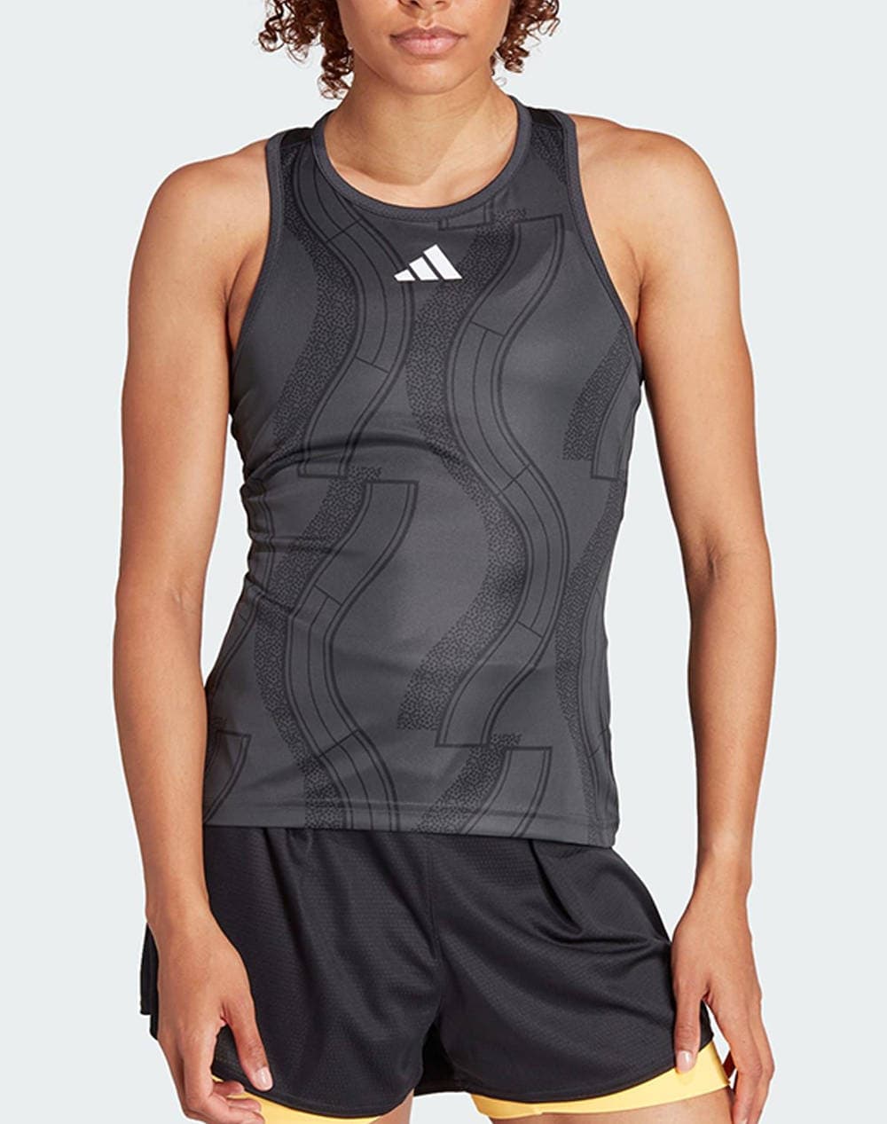 Women's Sleeveless Tops Adidas Gray