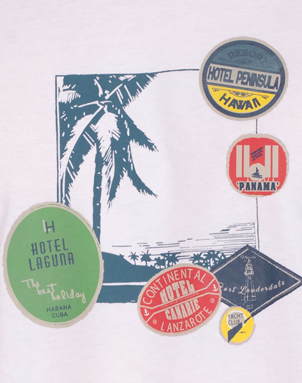 Men's T-Shirts Ascott White