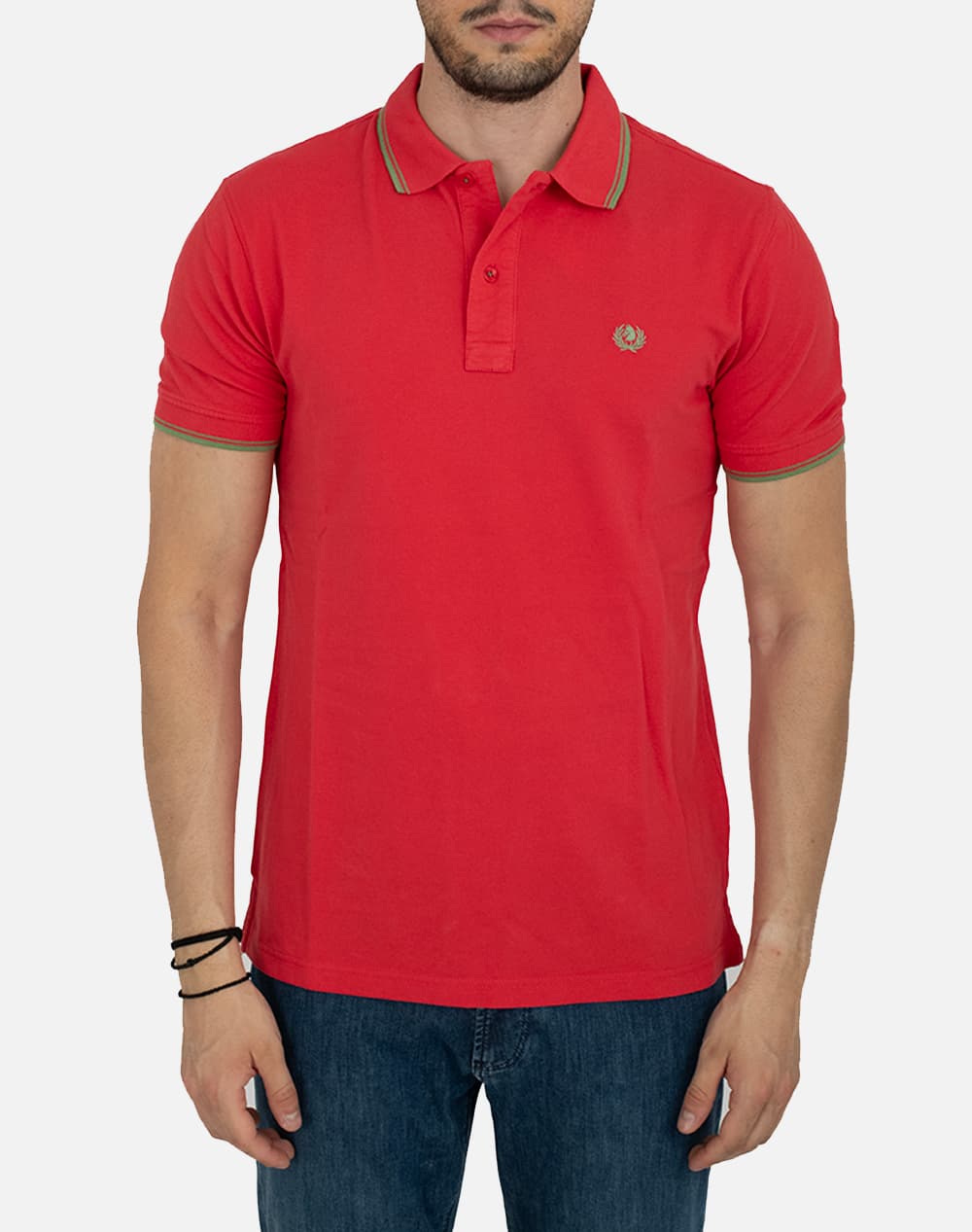 Men's Polo Shirts Ascott Red