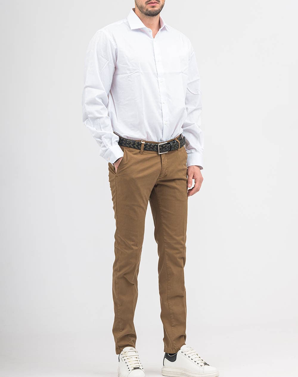 Men's Chino Pants Fourten Brown