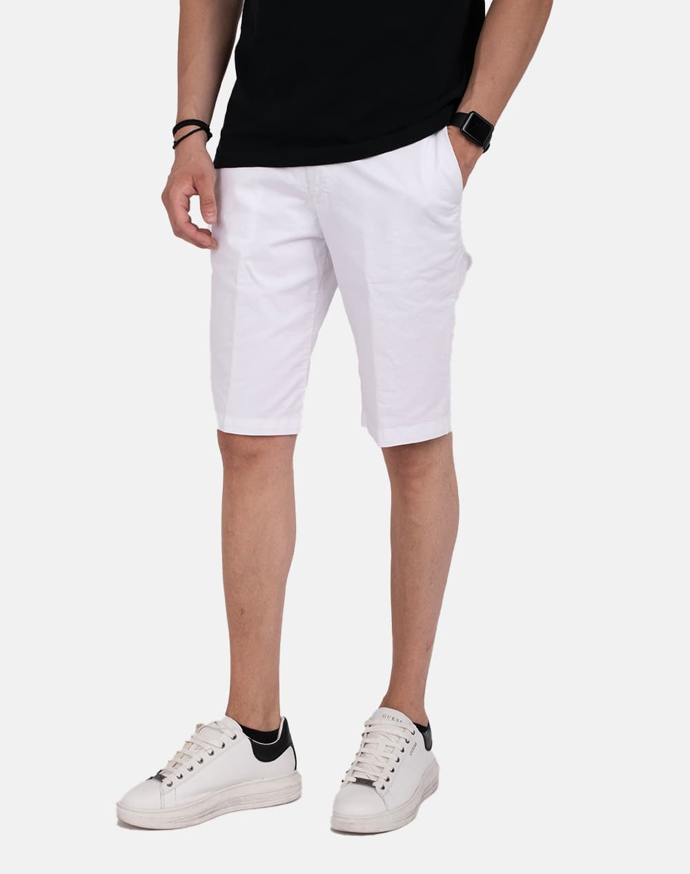 Men's Chino Shorts Fourten White