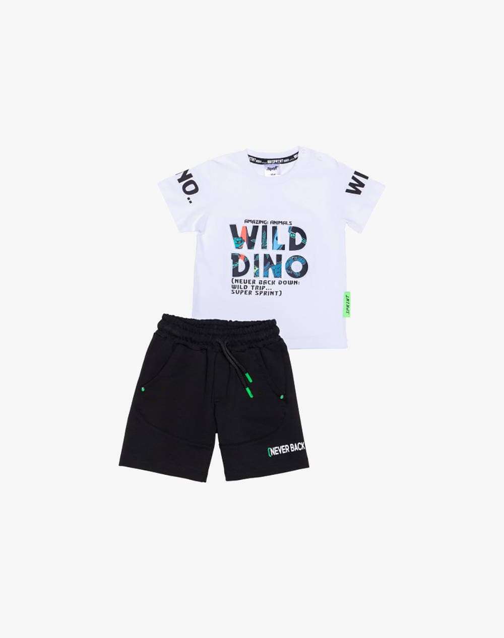 Boys' Tracksuit Sets Sprint White