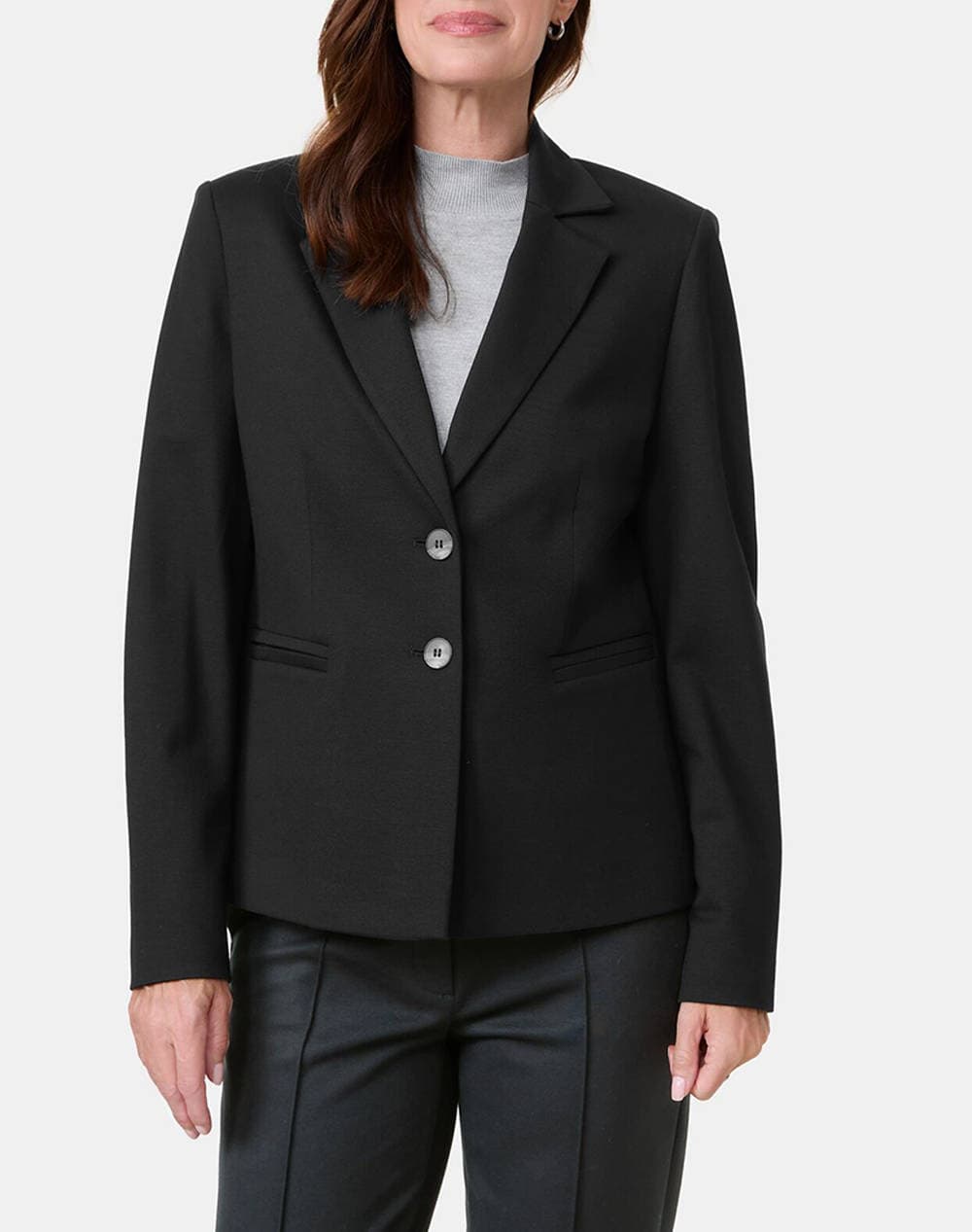 GERRY WEBER BLAZER LONG SLEEVE 935037-31218-11000 Black