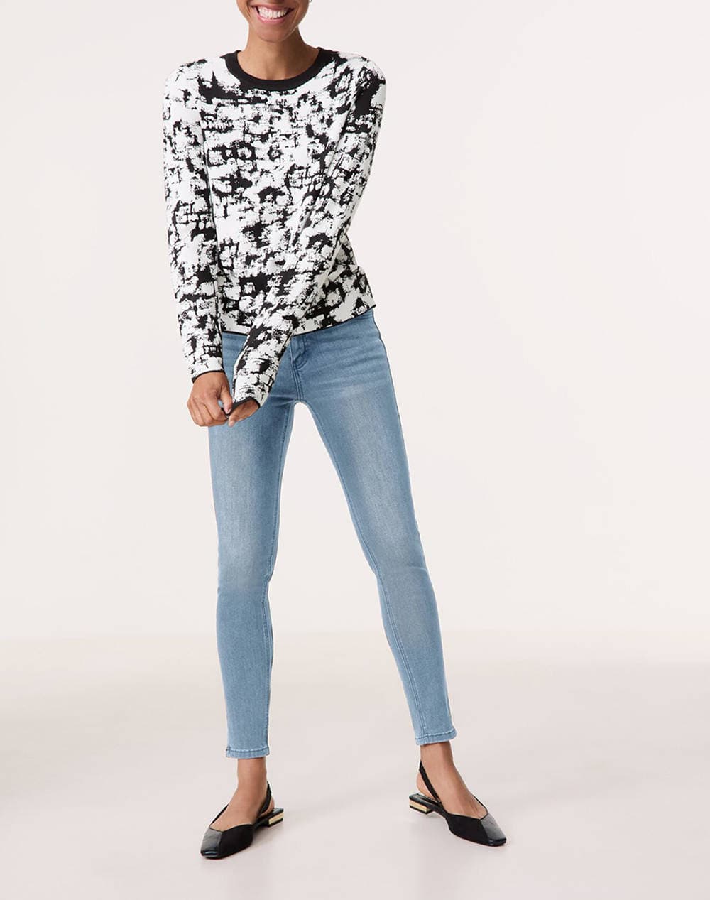 Women's Knitwear Taifun Ecru