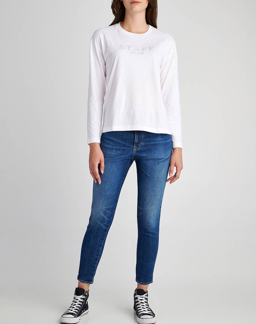 Women's T-Shirts Staff White