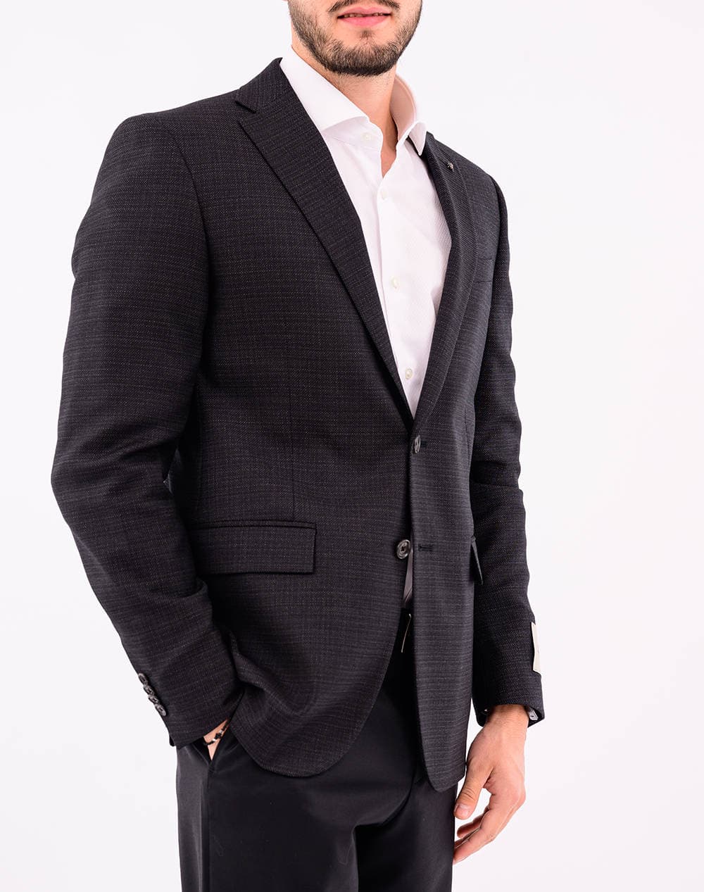 Men's Blazers Cc Corneliani Black