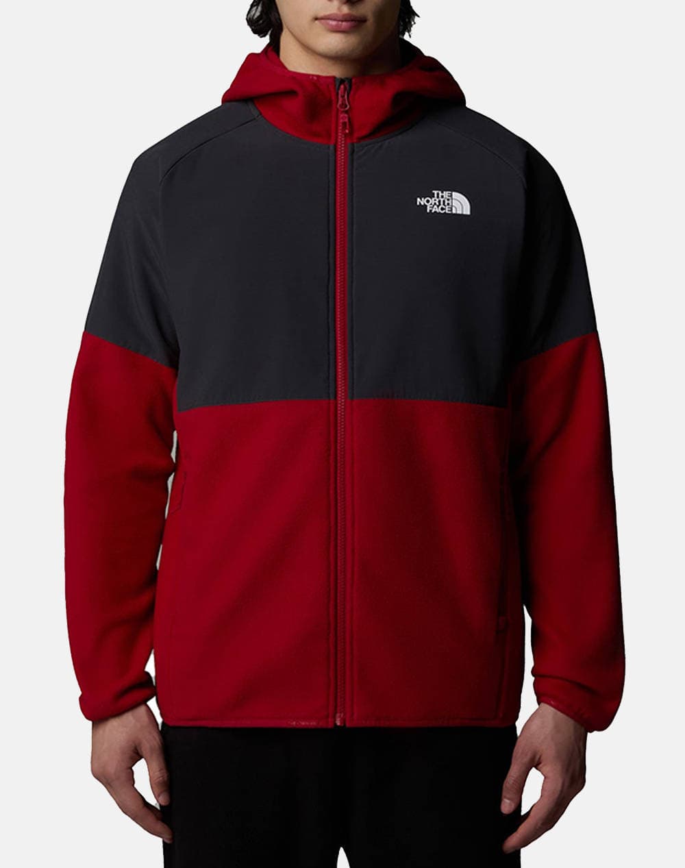 THE NORTH FACE M GLACIER HW FZ HD NF0A89JJ-NF86O DarkRed