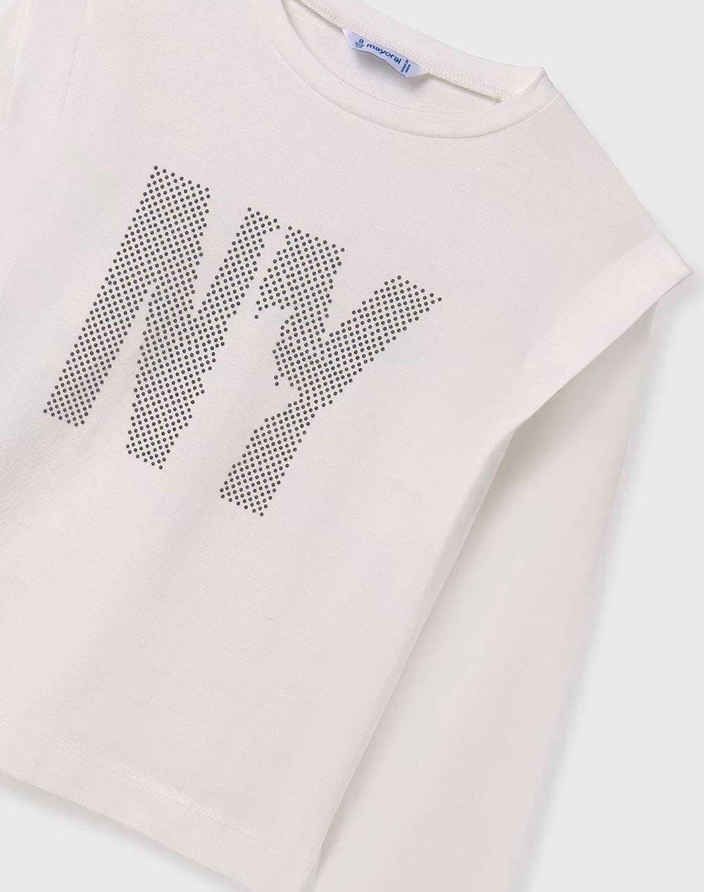 Girls' T-Shirts & Shirts Mayoral Ecru