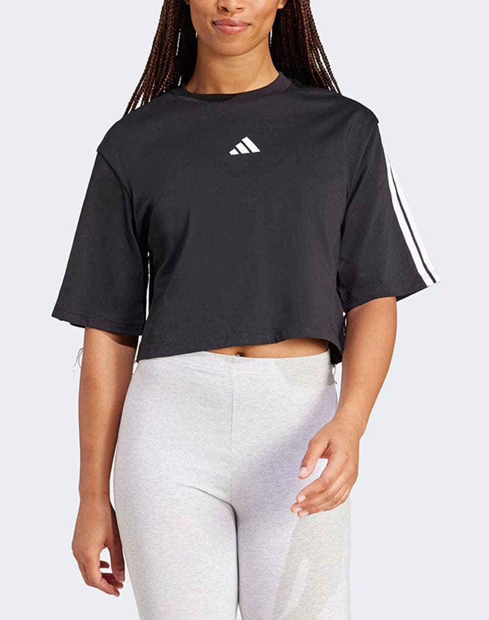Women's T-Shirts Adidas Black