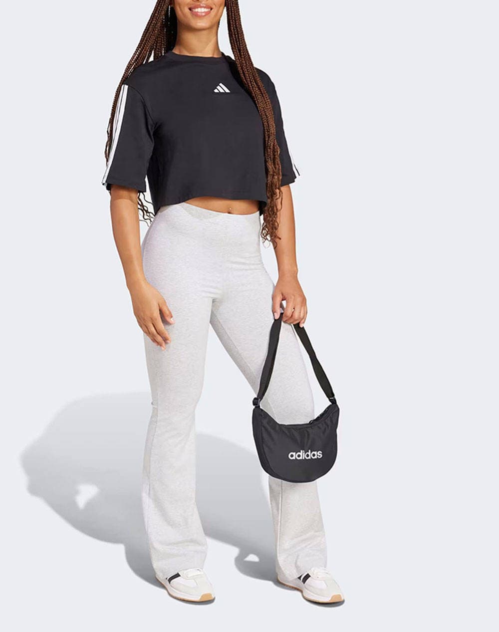 Women's T-Shirts Adidas Black