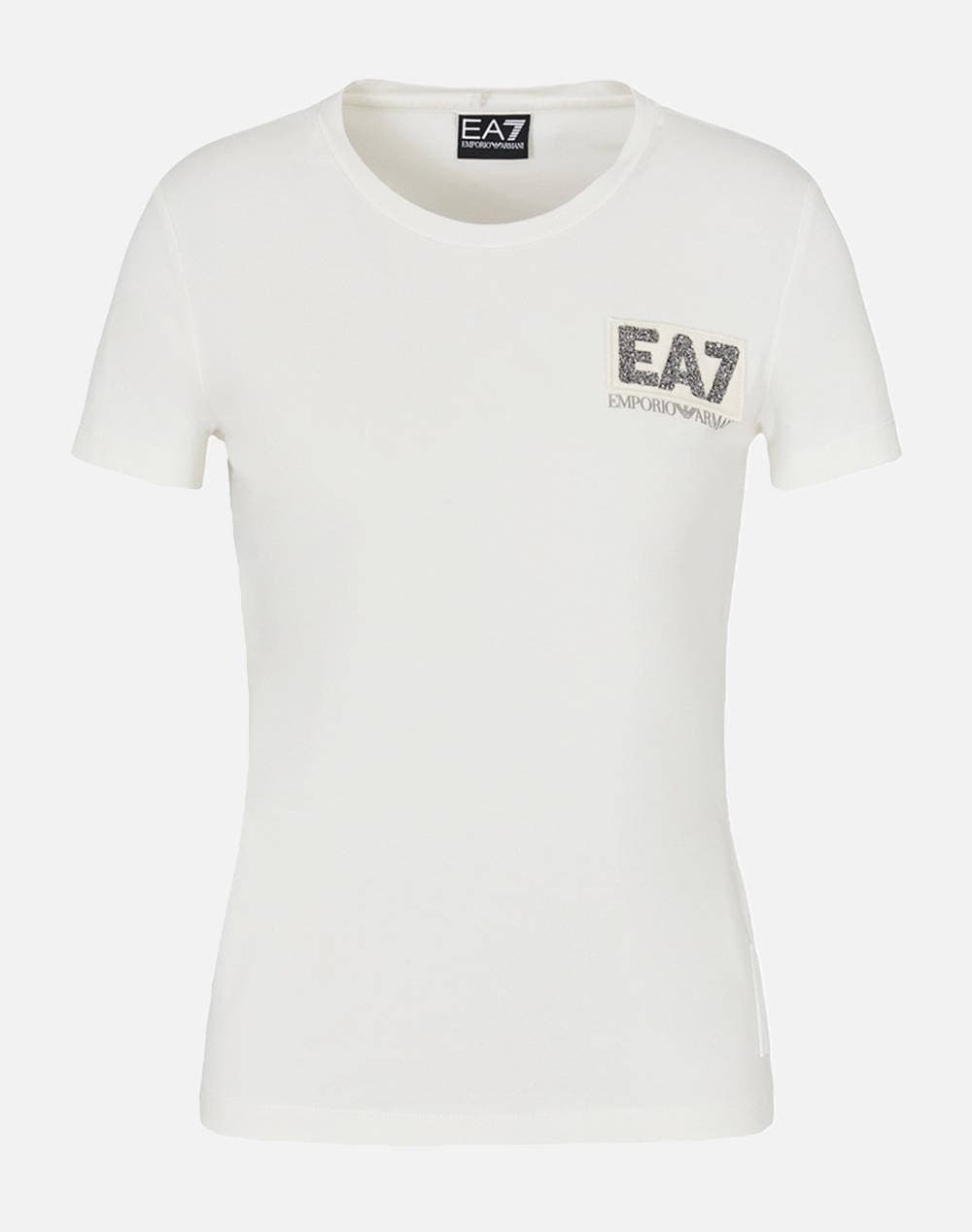 Women's T-Shirts Ea7 Emporio Armani Black
