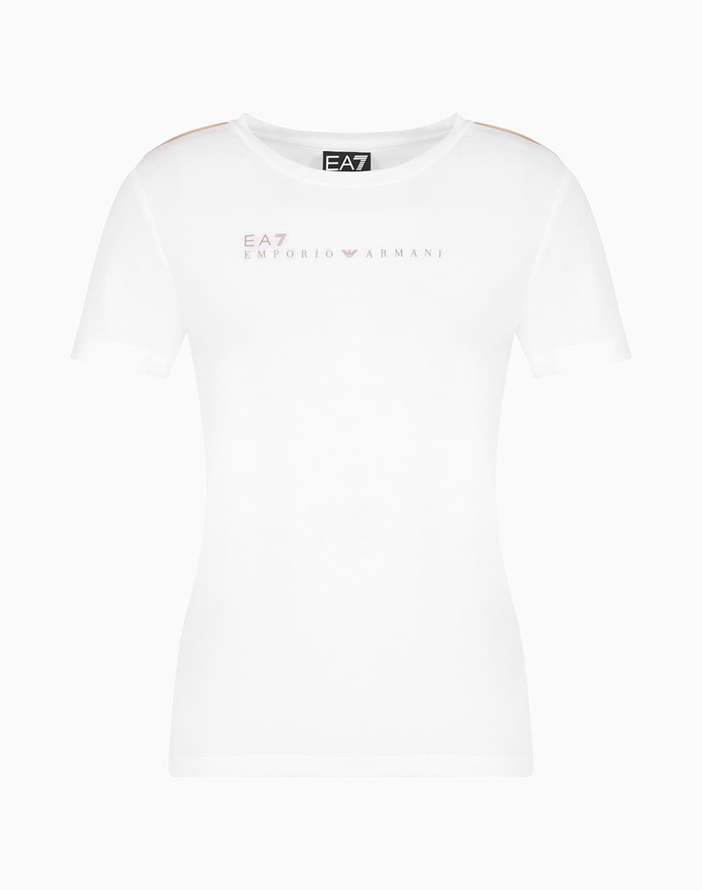 Women's T-Shirts Ea7 Emporio Armani Black
