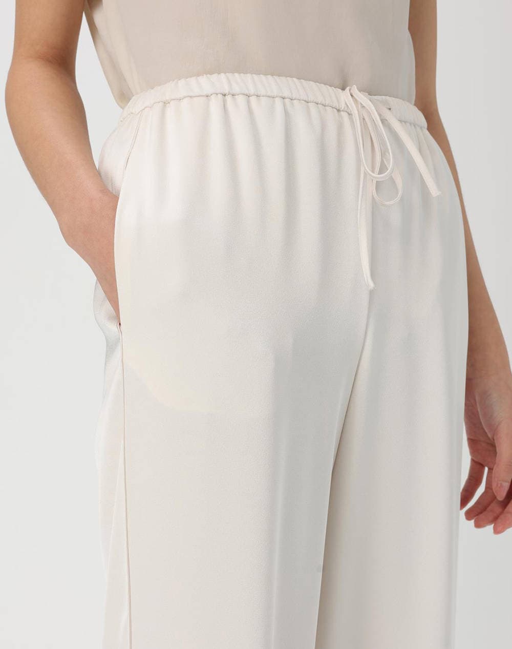 Women's Pants Armani Exchange Ecru