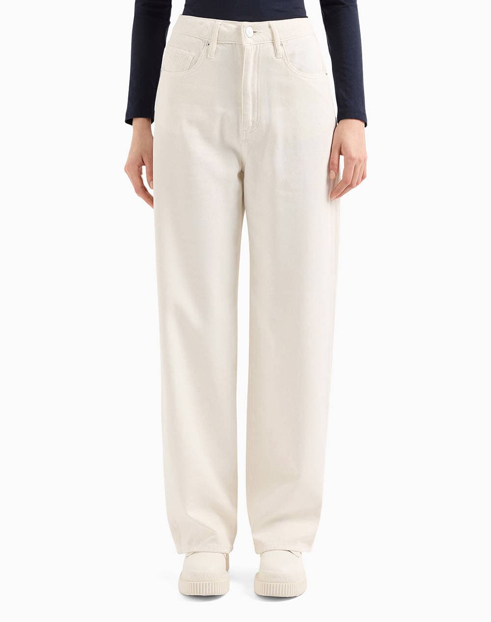 ARMANI EXCHANGE 5 POCKETS PANT XW000100AF12858-U1003 Ivory