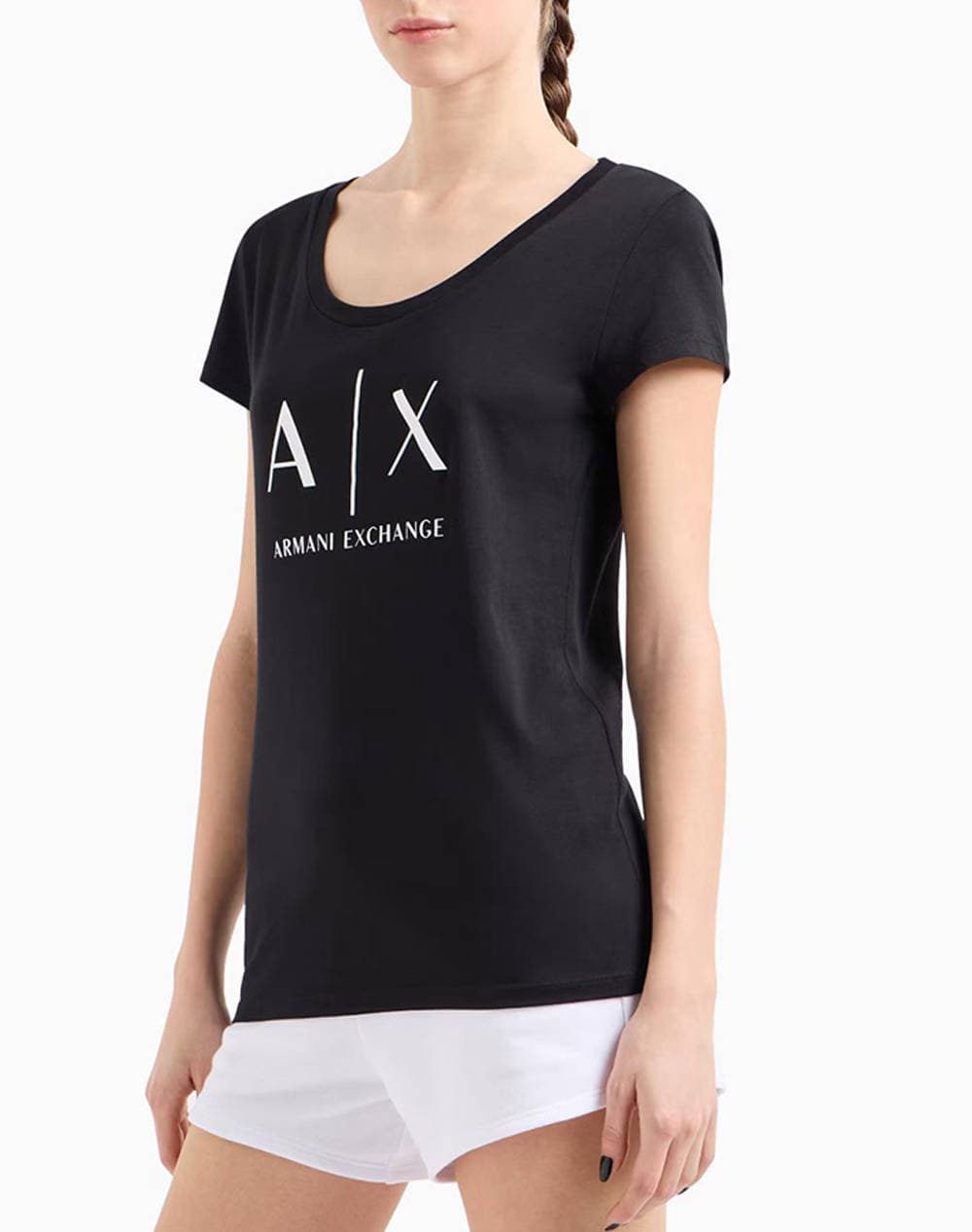 T-shirt με κοντά μανίκια Armani Exchange HELBATANTE