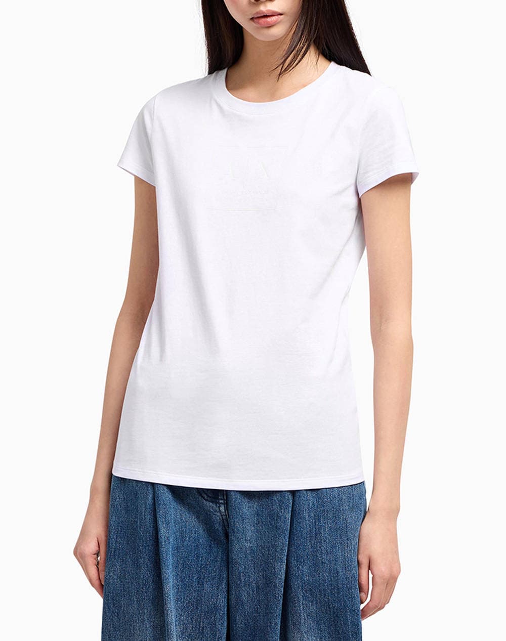 Women's T-Shirts Armani Exchange White