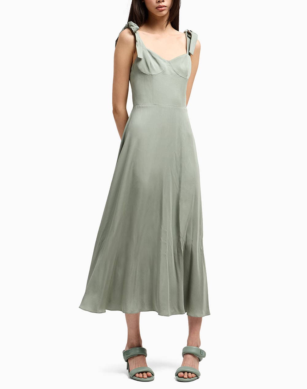 ARMANI EXCHANGE DRESS XW000441AF12742-U7231 Olive