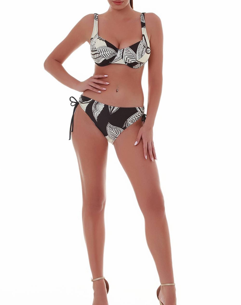 Women's Bikinis Blue Point Black