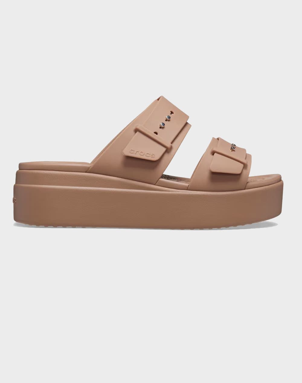 CROCS Brooklyn Buckle LowWdg 207431-2Q9 Brown