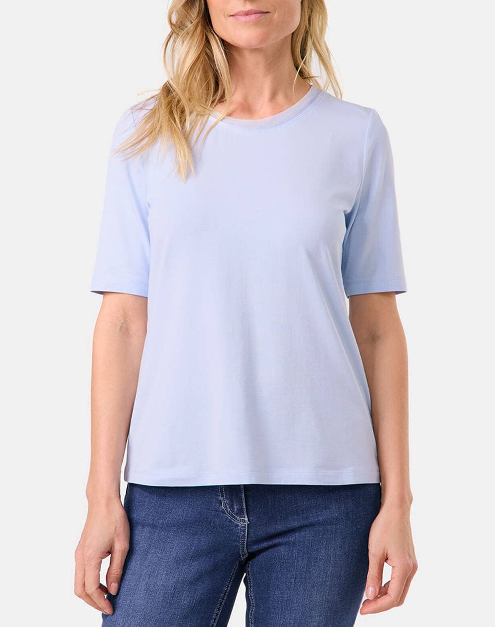 GERRY WEBER T-SHIRT 1/2 SLEEVE 977092-35061-99700 OffWhite