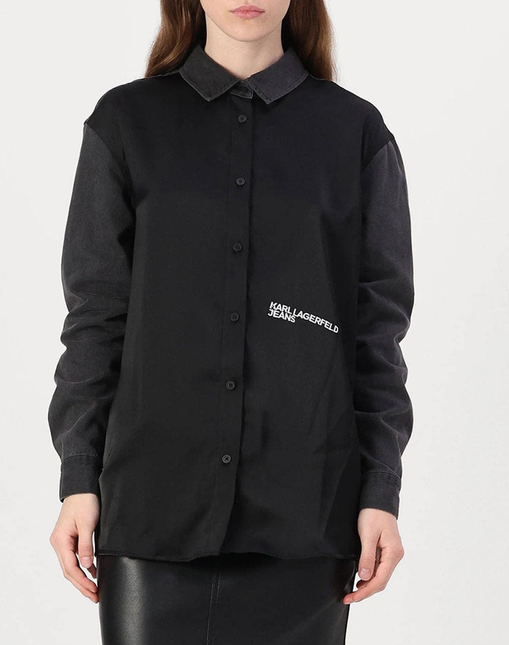 Women's Shirts Karl Lagerfeld Jeans Black