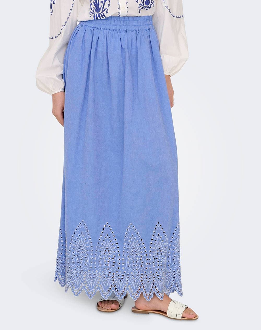 Women's Maxi Skirts Only White