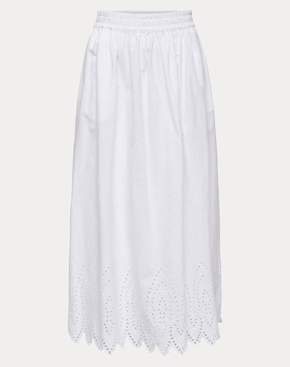 Women's Maxi Skirts Only White