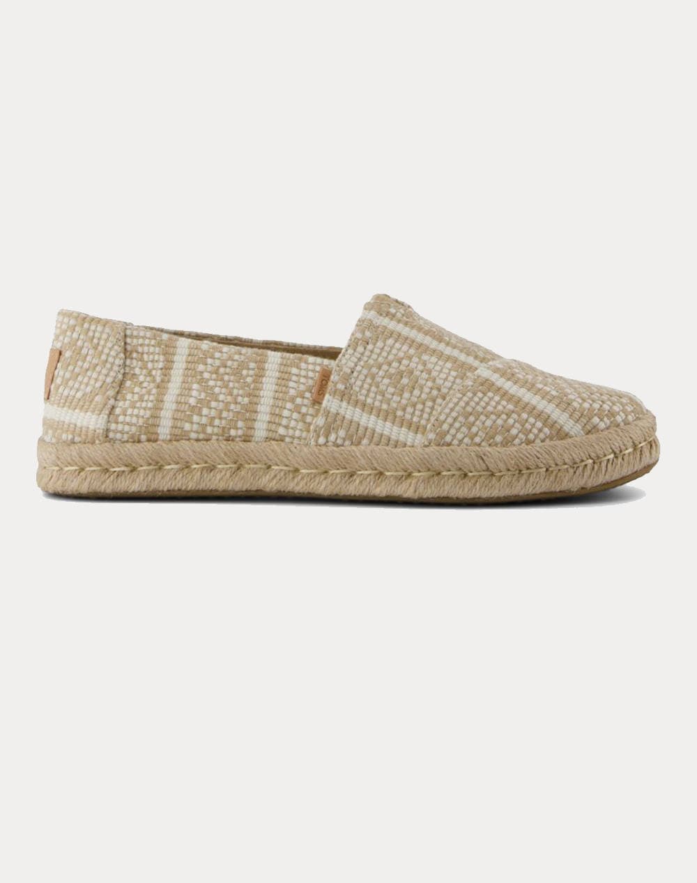 TOMS OAT DMND GLBL WVN WM ALROPE ESP 10021817-NATURAL Biege
