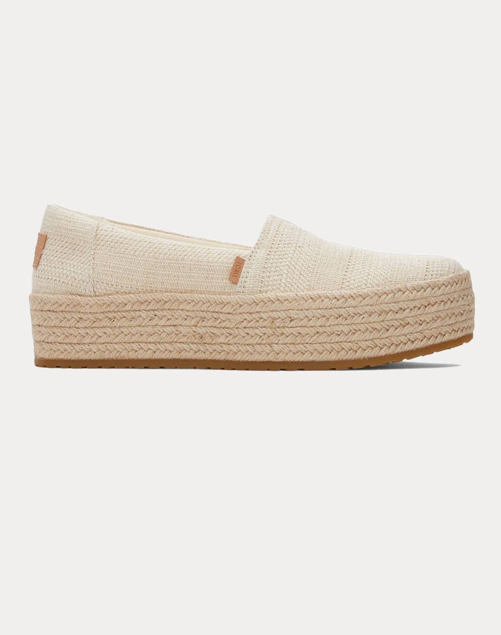 TOMS NAT UND MET LIN WM VALCIA ESP 10020710-NATURAL Ecru