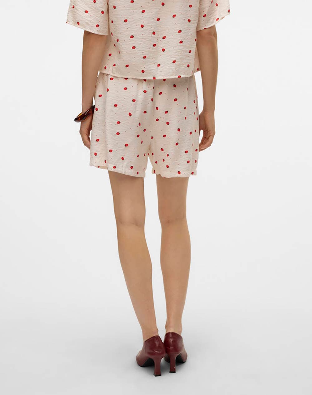 Women's Shorts Vero Moda Ecru