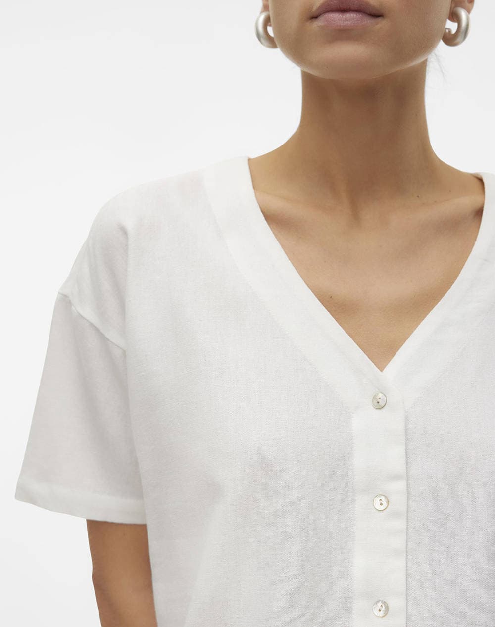 Women's Shirts Vero Moda White